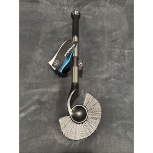 STAINLESS STEEL MAGNETIC TOILET BRUSH Removable Head, New